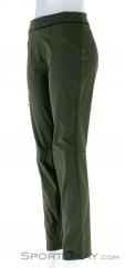 Salomon Wayfarer AS Tapered Regular Womens Outdoor Pants, , Olive-Dark Green, , Female, 0018-11264, 5637793649, , N1-06.jpg