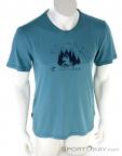 E9 Living Forest Mens T-Shirt, , Azul, , Hombre, 0209-10180, 5637793755, , N2-02.jpg