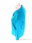 Salewa Puez Minicheck Dryton Womens Outdoor Shirt, Salewa, Turquoise, , Femmes, 0032-10813, 5637794972, 4053865957848, N3-08.jpg