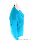 Salewa Puez Minicheck Dryton Womens Outdoor Shirt, Salewa, Turquoise, , Female, 0032-10813, 5637794972, 4053865957848, N3-18.jpg