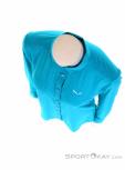 Salewa Puez Minicheck Dryton Womens Outdoor Shirt, Salewa, Turquoise, , Female, 0032-10813, 5637794972, 4053865957848, N4-04.jpg