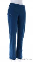 Salewa Puez 2 DST Womens Outdoor Pants, Salewa, Blue, , Female, 0032-10815, 5637795027, 4053865845619, N1-01.jpg