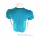 Salewa Solidlogo Dry SS Mens T-Shirt, , Turquoise, , Male, 0032-10816, 5637795069, , N3-13.jpg
