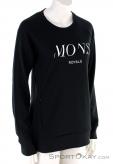 Mons Royale Covert Tech Sweat Womens Sweater, Mons Royale, Black, , Female, 0309-10098, 5637795742, 9421031631123, N1-01.jpg