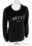 Mons Royale Covert Tech Sweat Womens Sweater, Mons Royale, Black, , Female, 0309-10098, 5637795742, 9421031631123, N2-02.jpg