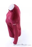 Salewa Sennes Dry LS Womens Sweater, , Red, , Female, 0032-10714, 5637796390, , N3-08.jpg