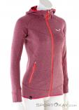 Salewa Vezzena L/S Hood Womens Sweater, , Pink, , Female, 0032-10833, 5637796405, , N1-01.jpg