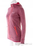 Salewa Vezzena L/S Hood Womens Sweater, , Pink, , Female, 0032-10833, 5637796405, , N1-06.jpg