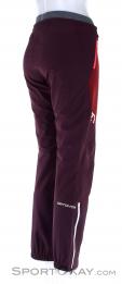 Ortovox Berrino Pants Womens Ski Touring Pants, , Red, , Female, 0016-11116, 5637797177, , N1-16.jpg