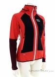 Ortovox Col Becchei Jacket Womens Ski Touring Jacket, , Red, , Female, 0016-11118, 5637797372, , N1-01.jpg