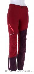 Ortovox Col Becchei Pants Womens Ski Touring Pants, Ortovox, Rouge, , Femmes, 0016-11119, 5637797418, 4251422555326, N1-01.jpg