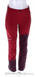Ortovox Col Becchei Pants Womens Ski Touring Pants, , Rouge, , Femmes, 0016-11119, 5637797418, , N2-02.jpg