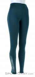 Asics Icon Tight Womens Leggings, Asics, Blue, , Female, 0103-10388, 5637797982, 4550153552001, N1-01.jpg