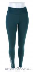 Asics Icon Tight Womens Leggings, Asics, Blue, , Female, 0103-10388, 5637797982, 4550153552001, N2-02.jpg