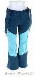 Scott Explorair Ascent Womens Ski Touring Pants, , Blue, , Female, 0023-11487, 5637799051, , N2-02.jpg