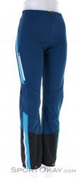Löffler Touring Pants Speed Womens Ski Touring Pants, , Blue, , Female, 0008-10775, 5637799622, , N1-01.jpg