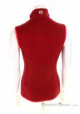 Ortovox Fleece Grid Womens Ski Touring Vest, , Red, , Female, 0016-11047, 5637799845, , N2-12.jpg