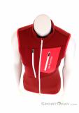 Ortovox Fleece Grid Womens Ski Touring Vest, , Red, , Female, 0016-11047, 5637799845, , N3-03.jpg