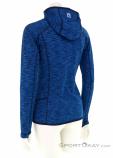 Ortovox Fleece Space Dyed Hoody Womens Fleece Jacket, Ortovox, Azul, , Mujer, 0016-10924, 5637799859, 4251422534291, N1-11.jpg