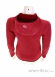 Ortovox Fleece Space Dyed Hoody Donna Giacca Fleece, Ortovox, Rosso, , Donna, 0016-10924, 5637799865, 4251422552370, N3-13.jpg