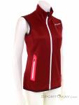 Ortovox Fleece Vest Womens Ski Touring Vest, , Red, , Female, 0016-10927, 5637799912, , N1-01.jpg