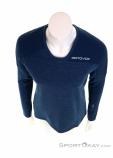 Ortovox Merinoterry Womens Shirt, Ortovox, Blue, , Female, 0016-11127, 5637799941, 4251422558495, N3-03.jpg