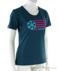 Dynafit Graphic CO W S/S Womens T-Shirt, Dynafit, Bleu, , Femmes, 0015-10958, 5637799951, 4053866175326, N1-01.jpg