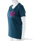 Dynafit Graphic CO W S/S Womens T-Shirt, Dynafit, Blue, , Female, 0015-10958, 5637799951, 4053866175326, N1-06.jpg