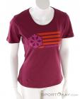 Dynafit Graphic CO W S/S Womens T-Shirt, Dynafit, Red, , Female, 0015-10958, 5637799962, 4053866175166, N2-02.jpg