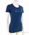 Ortovox 150 Cool Pixel Voice TS Femmes T-shirt, Ortovox, Bleu, , Femmes, 0016-11129, 5637800001, 4251422560245, N1-01.jpg