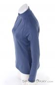 Löffler Pulli Basic Thermo-Velours HZ Women Sweater, , Blue, , Female, 0008-10781, 5637800850, , N2-07.jpg