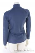 Löffler Pulli Basic Thermo-Velours HZ Women Sweater, , Blue, , Female, 0008-10781, 5637800850, , N2-12.jpg