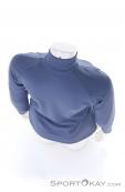 Löffler Pulli Basic Thermo-Velours HZ Women Sweater, , Blue, , Female, 0008-10781, 5637800850, , N4-14.jpg