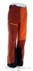 Ortovox 3L Ortler Pants Mens Ski Touring Pants, Ortovox, Orange, , Hommes, 0016-11138, 5637802536, 4251422551922, N1-01.jpg