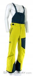 Millet Meije 3L Removable Bib Mens Ski Pants, Millet, Vert, , Hommes, 0316-10119, 5637802550, 3515729786052, N1-01.jpg