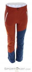 Ortovox Col Becchei Mens Ski Touring Pants, , Orange, , Male, 0016-11143, 5637802837, , N2-02.jpg