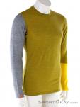 Ortovox 185 Rock'N'Wool LS Mens Functional Shirt, Ortovox, Jaune, , Hommes, 0016-10960, 5637804611, 4251422527385, N1-01.jpg