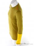Ortovox 185 Rock'N'Wool LS Mens Functional Shirt, , Yellow, , Male, 0016-10960, 5637804611, , N2-07.jpg