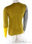 Ortovox 185 Rock'N'Wool LS Mens Functional Shirt, , Yellow, , Male, 0016-10960, 5637804611, , N2-12.jpg