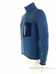 Ortovox Fleece Grid Jacket Mens Fleece Jacket, , Gray, , Male, 0016-11066, 5637804758, , N1-06.jpg