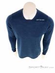 Ortovox Merino Terry Sweater Mens Shirt, Ortovox, Blue, , Male, 0016-11162, 5637804891, 4251422558686, N3-03.jpg