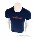 Ortovox 185 Merino 1st Logo TS Mens T-Shirt, Ortovox, Blue, , Male, 0016-11165, 5637804969, 4251422559638, N3-03.jpg