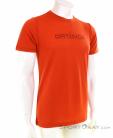 Ortovox 185 Merino 1st Logo TS Mens T-Shirt, , Orange, , Male, 0016-11165, 5637804978, , N1-01.jpg