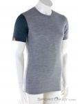 Ortovox 185 Rock'N'Wool SS Mens Functional Shirt, , Gray, , Male, 0016-10959, 5637805332, , N1-01.jpg