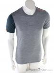 Ortovox 185 Rock'N'Wool SS Mens Functional Shirt, , Gray, , Male, 0016-10959, 5637805332, , N2-02.jpg
