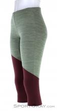 Ortovox Fleece Light Short Pants Women Functional Pants, Ortovox, Green, , Female, 0016-11170, 5637806114, 4251422552943, N1-06.jpg