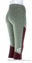 Ortovox Fleece Light Short Pants Women Functional Pants, Ortovox, Green, , Female, 0016-11170, 5637806114, 4251422552943, N1-16.jpg