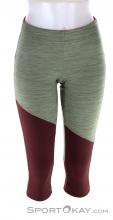 Ortovox Fleece Light Short Pants Women Functional Pants, Ortovox, Green, , Female, 0016-11170, 5637806114, 4251422552943, N2-02.jpg