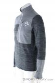 Ortovox Fleece Light Zip Neck HZ Mens Sweater, , Gray, , Male, 0016-11150, 5637806128, , N1-06.jpg