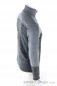 Ortovox Fleece Light Zip Neck HZ Mens Sweater, , Gray, , Male, 0016-11150, 5637806128, , N2-17.jpg